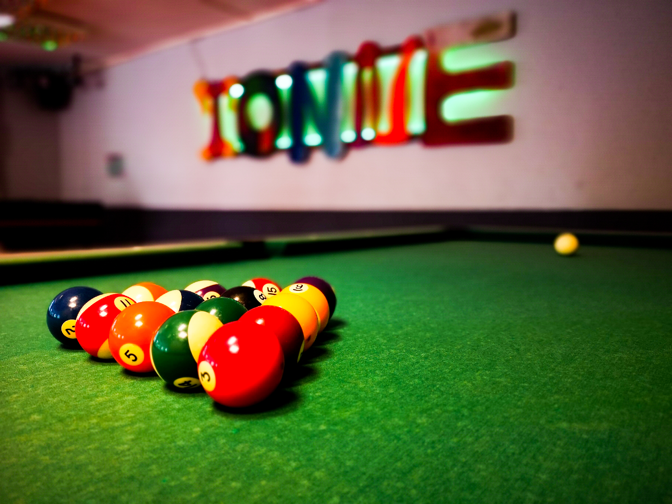 Tonne Foto Billard